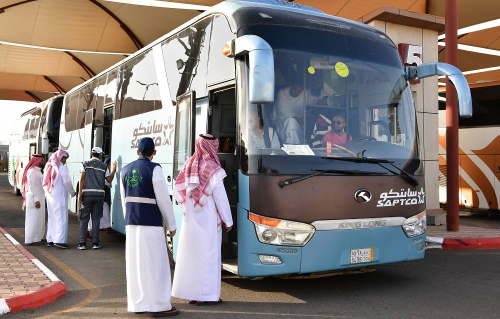 نقل مكوكي للحج في المشاعر المقدسة - منى وعرفات ومزدلفة